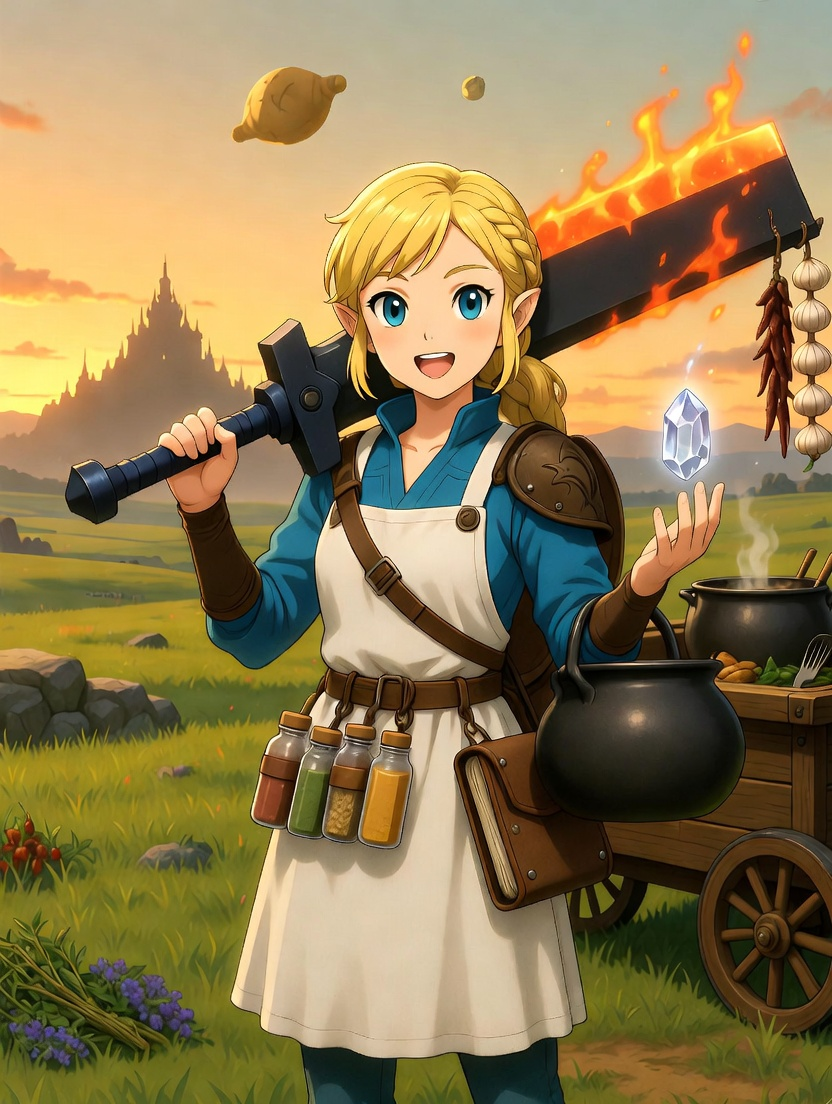 辺境の美食剣客 カッシア - AI Character Card for Native Tavern and SillyTavern