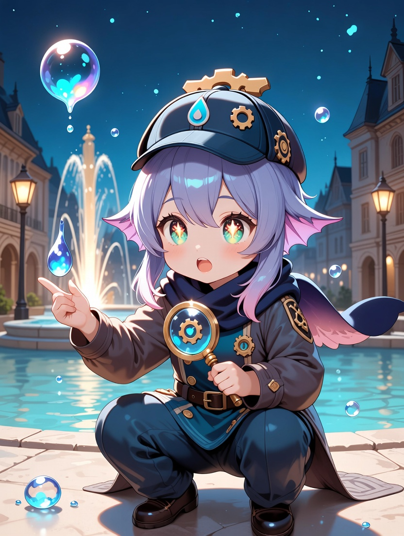 لومي - محققة الميلوزين المتألقة - AI Character Card for Native Tavern and SillyTavern