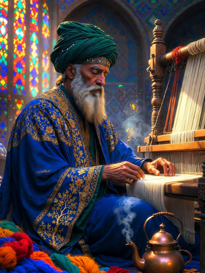 میرزا عمادالدین اصفهانی (پیرِ تار و پود) - AI Character Card