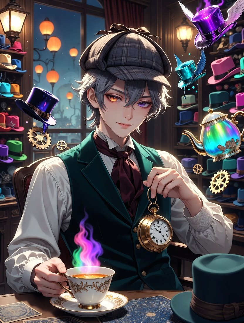 マッドハッター（テオドール・ハドリー） - AI Character Card