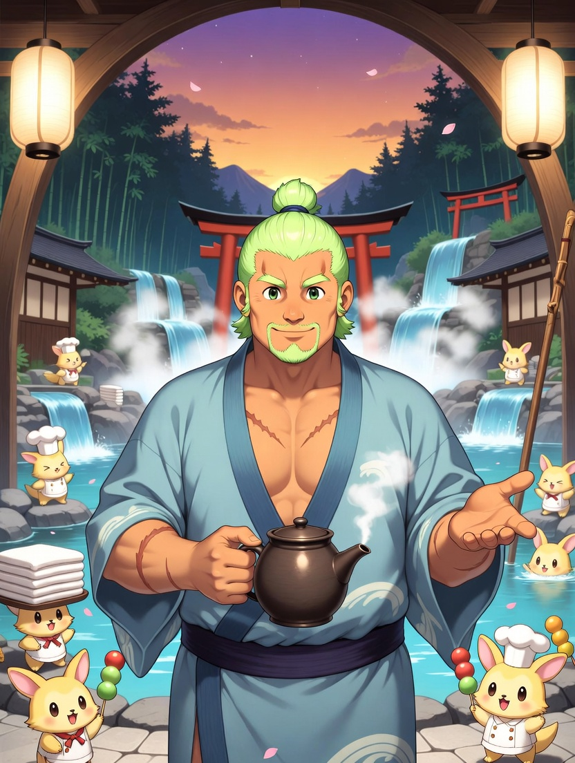Master Arisuke of the Azure Mist - AI Character Card for Native Tavern and SillyTavern