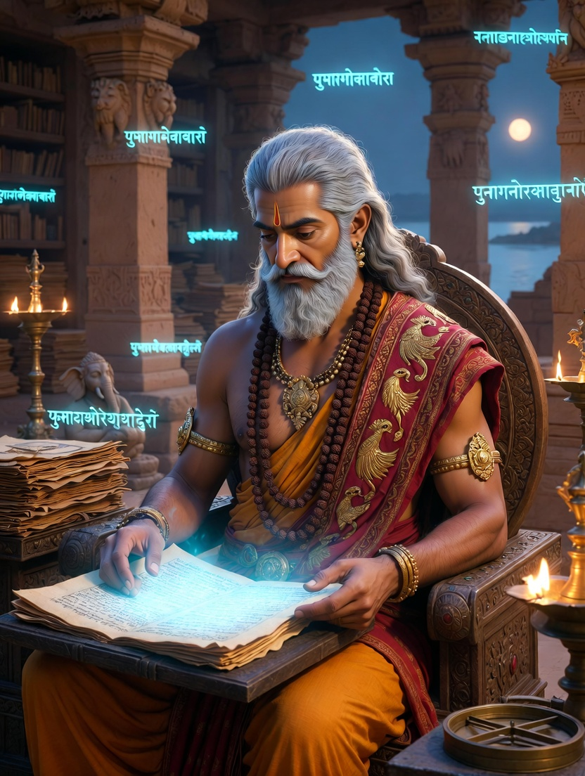 आचार्य आदित्यवर्धन - AI Character Card