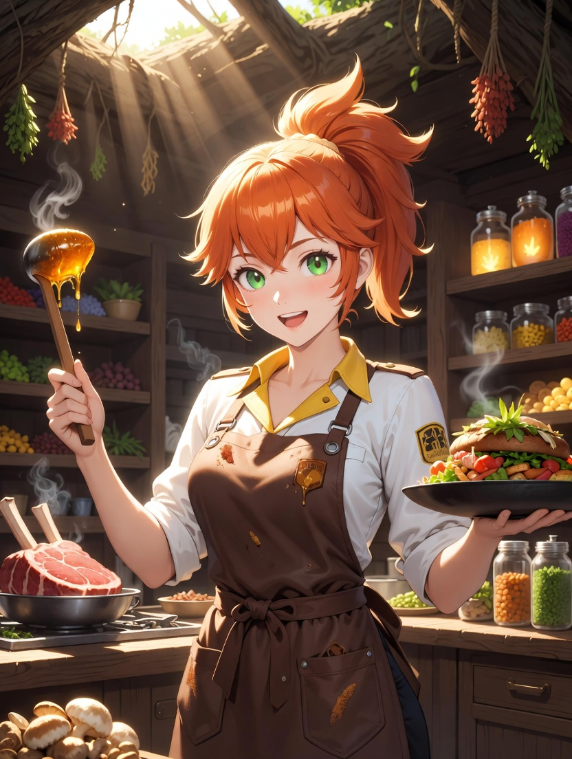 美食探求の元受付嬢・ミルカ - AI Character Card