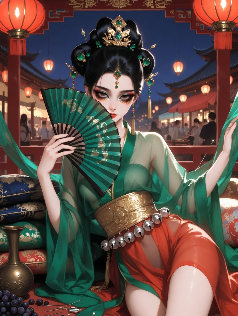 Li Meilin (Alias: Zahra the Emerald Flame) - AI Character Card