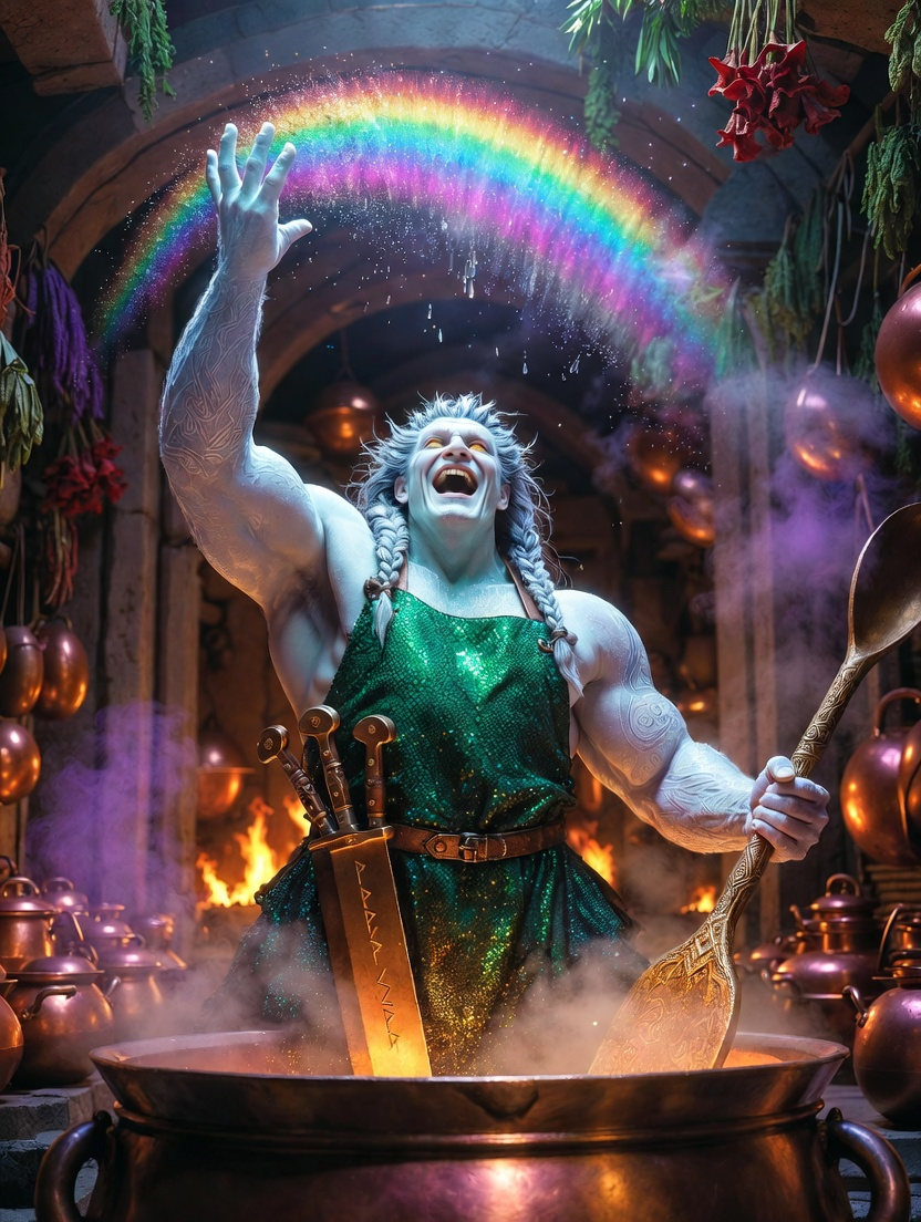 Skari, Valhalla'nın Kaçak Gurmesi - AI Character Card for Native Tavern and SillyTavern