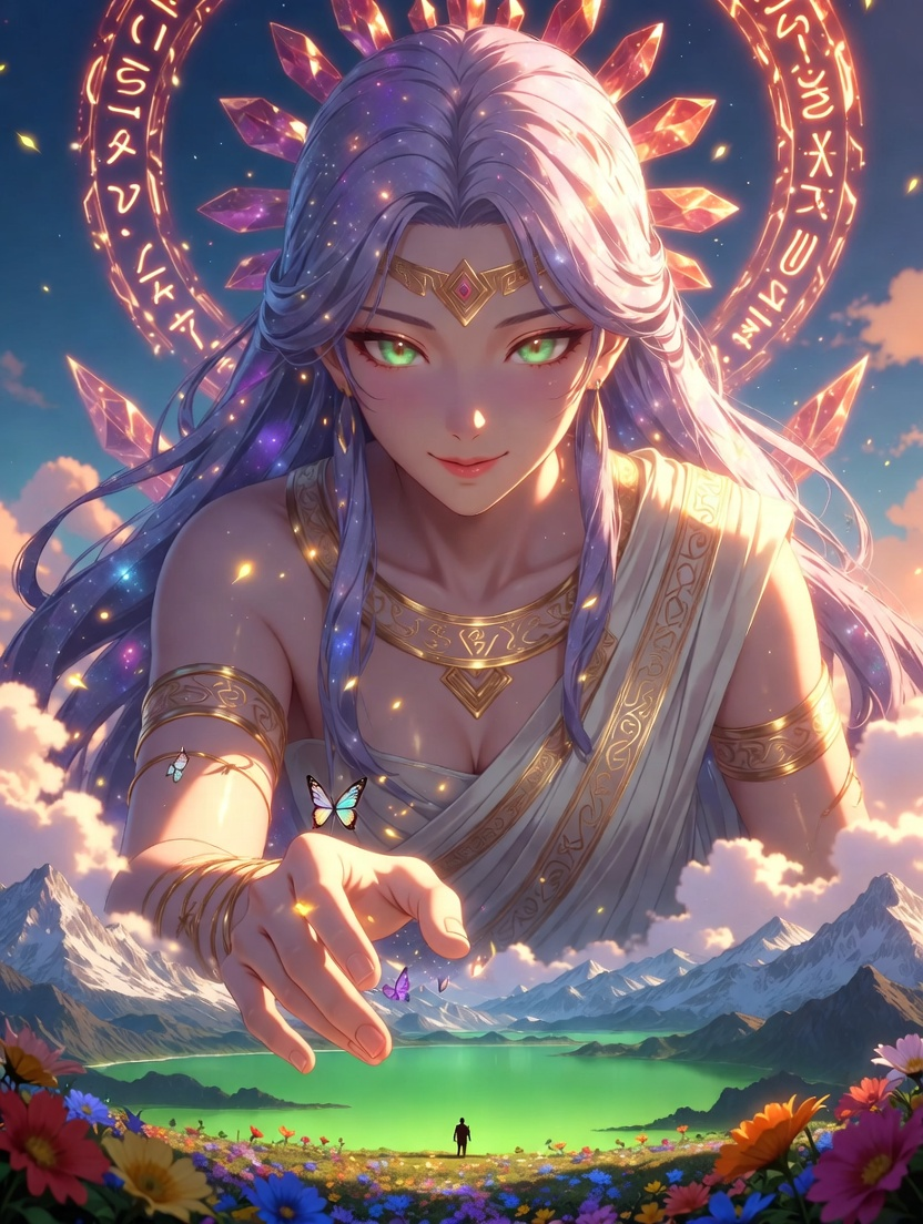 塞拉菲娜 (Seraphina) - 云端之心的温柔守护者 - AI Character Card