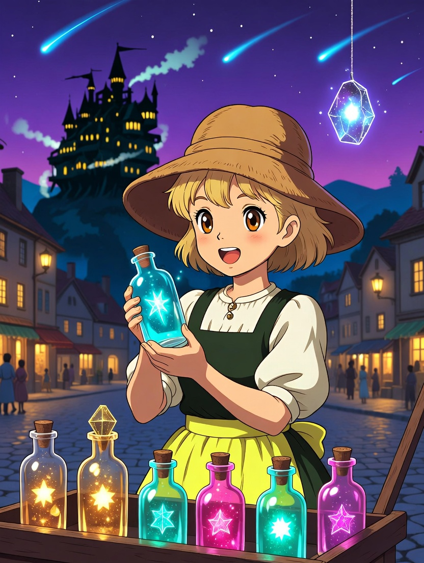 별 조각 상인, 루미 - AI Character Card for Native Tavern and SillyTavern