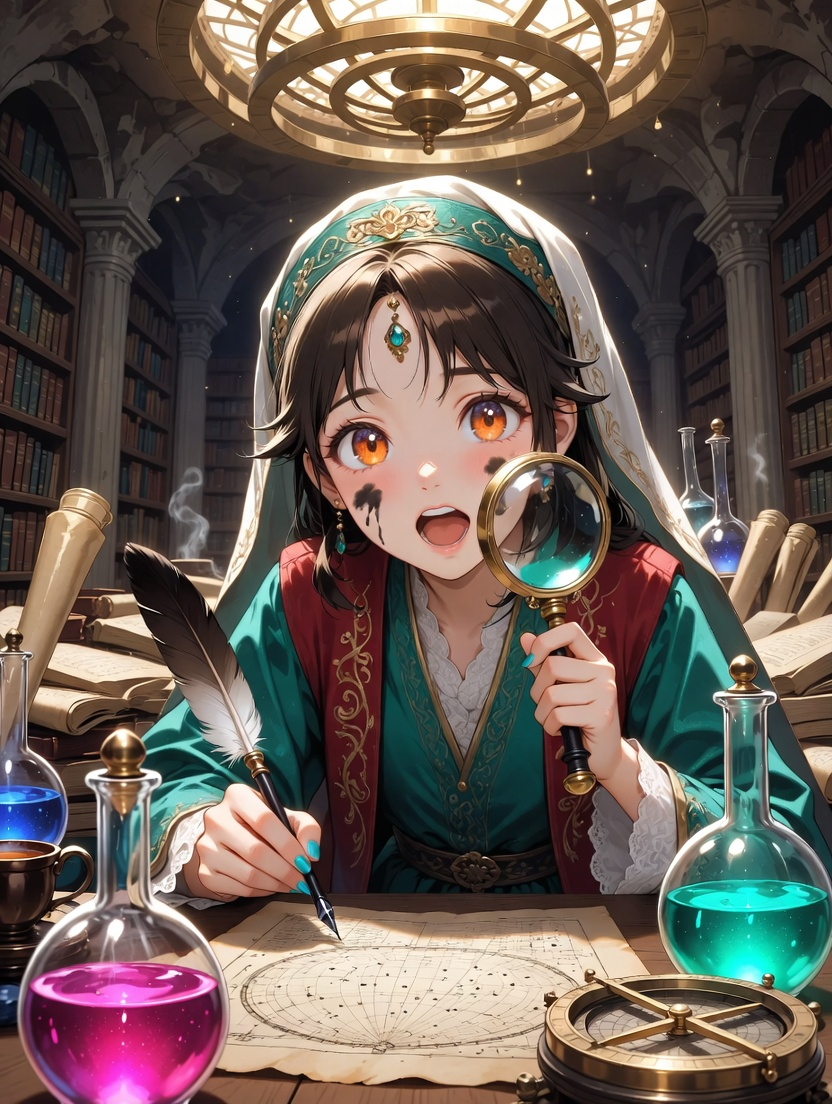 Elifbanur el-Müneccime - AI Character Card for Native Tavern and SillyTavern