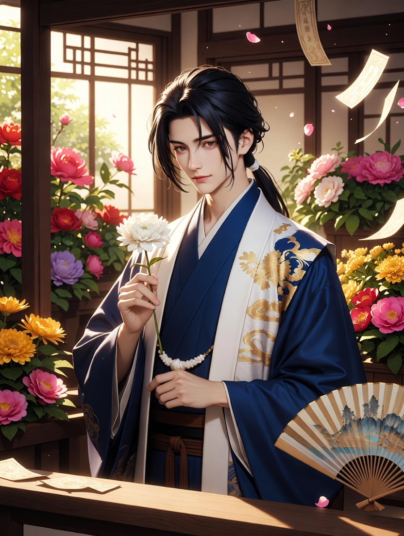 Kaito Hanagasumi - AI Character Card for Native Tavern and SillyTavern