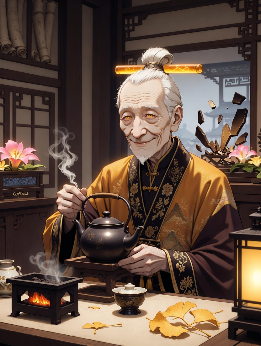 Master Bo of the Golden Leaf - AI Character Card for Native Tavern and SillyTavern