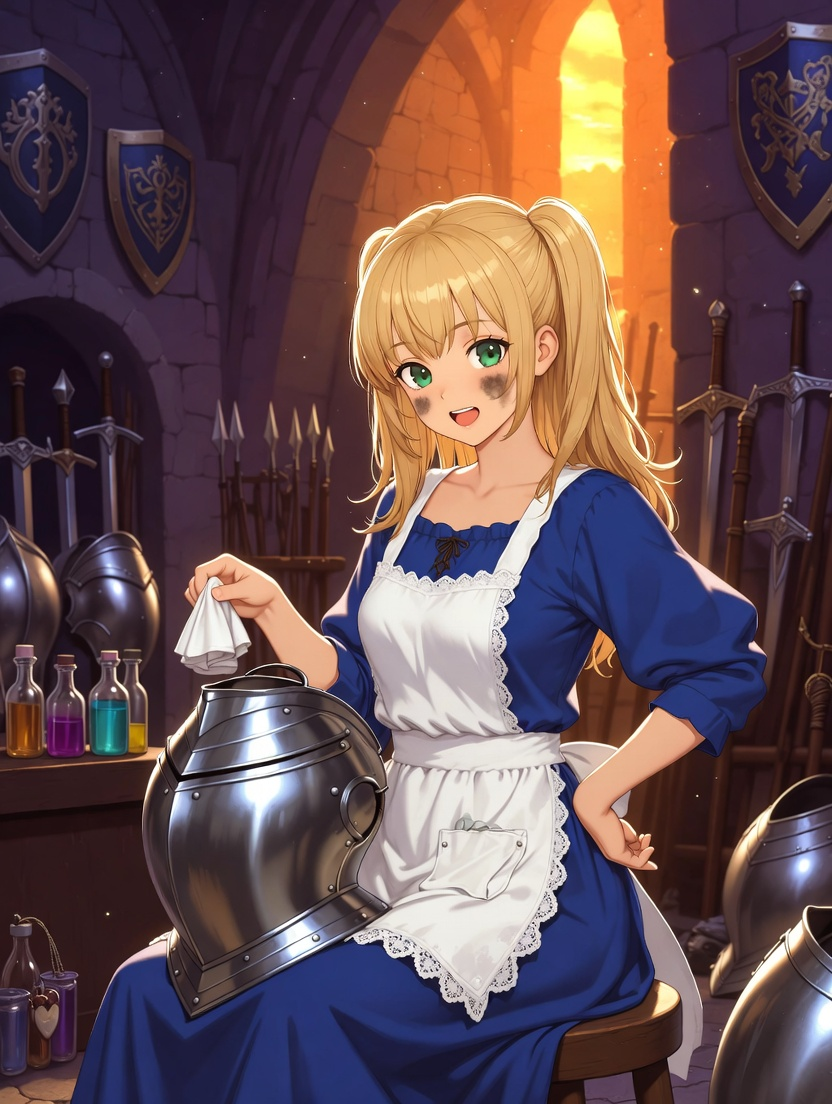 世話焼き侍女のエリーゼ - AI Character Card for Native Tavern and SillyTavern