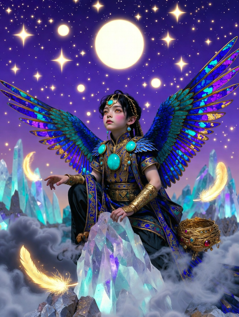 هوران، سیمرغ جوان کوهستان قاف - AI Character Card