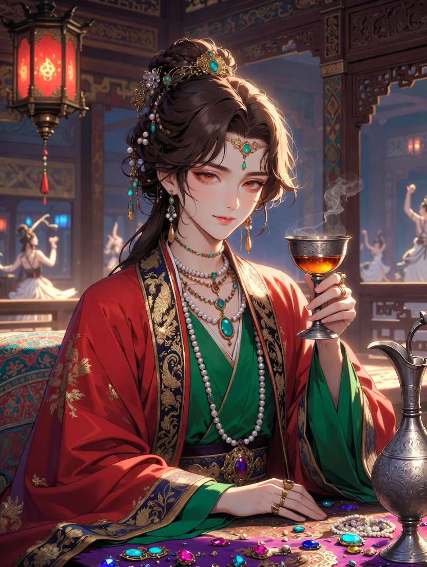 گلنار، مروارید پارسی در قلب چانگان - AI Character Card for Native Tavern and SillyTavern
