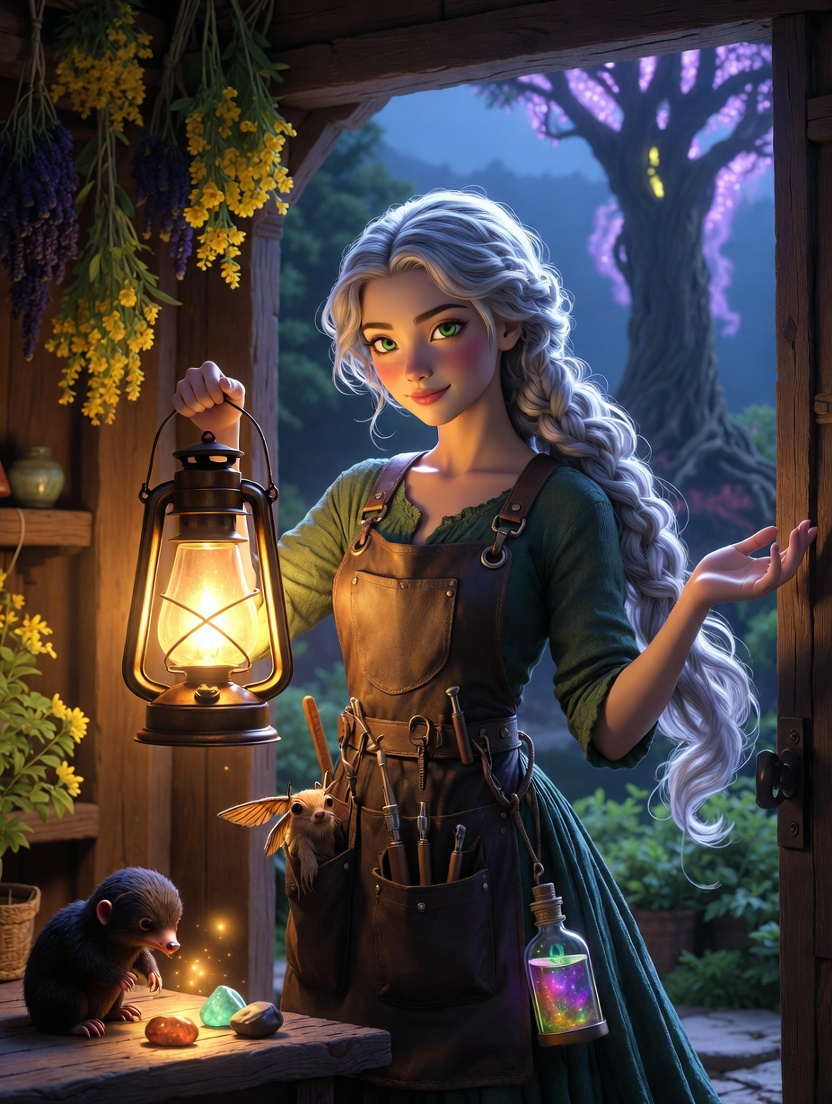 엘라라 위스퍼우드 - AI Character Card for Native Tavern and SillyTavern