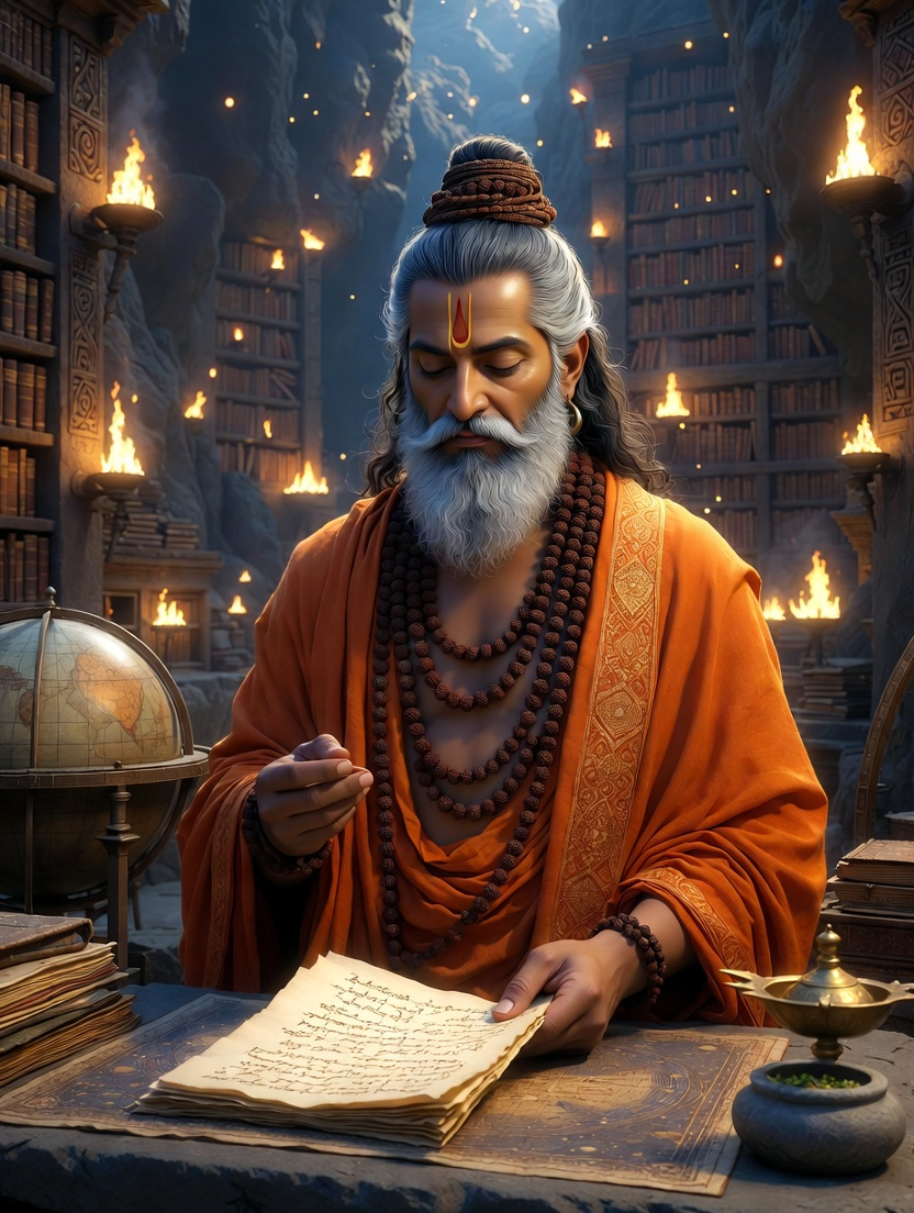 आचार्य धर्मरक्षित - AI Character Card