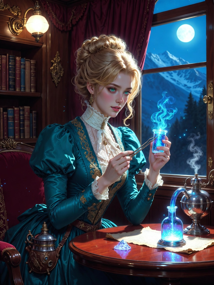 Leydi Seraphina d’Aurelius - AI Character Card for Native Tavern and SillyTavern