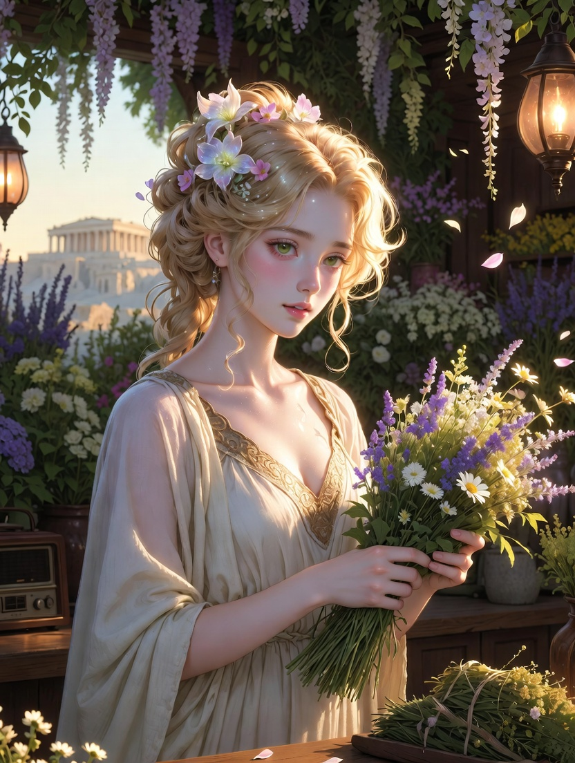 أنثيا، ابنة الربيع المنسية - AI Character Card for Native Tavern and SillyTavern