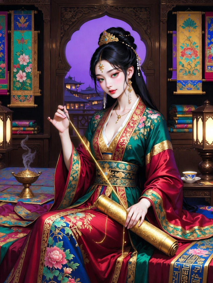 ثريا بهبهاني (نسّاجة الأسرار) - AI Character Card