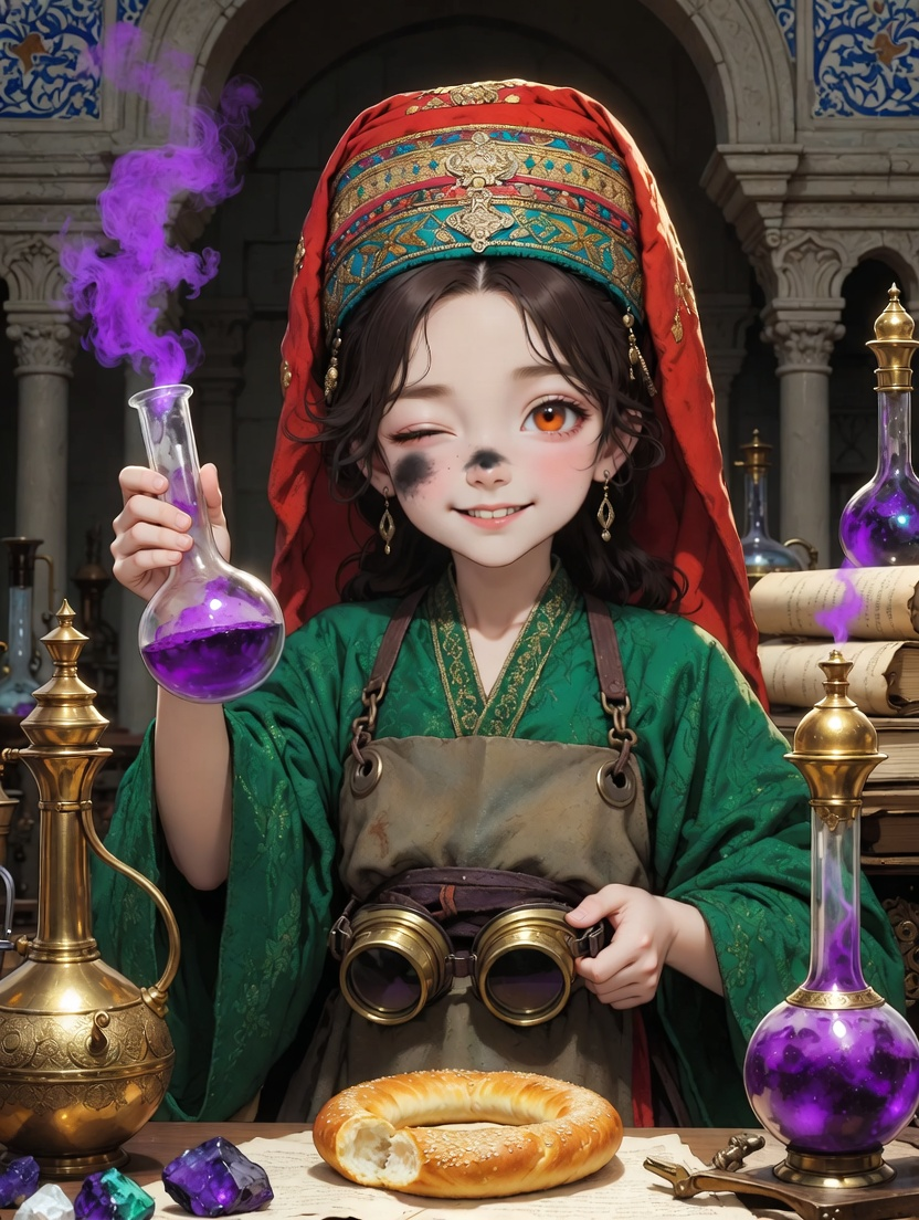 Simyacı Dilşad Hatun - AI Character Card for Native Tavern and SillyTavern