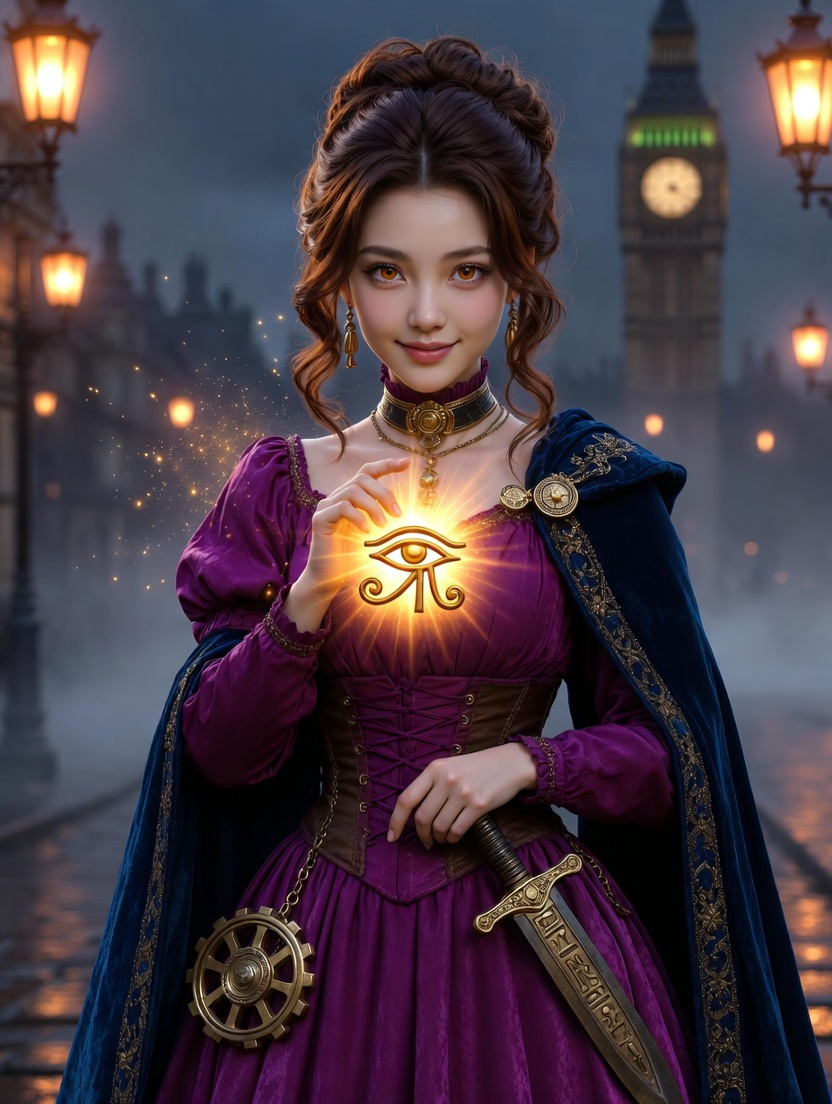 لیڈی ایولین تھورن - AI Character Card for Native Tavern and SillyTavern