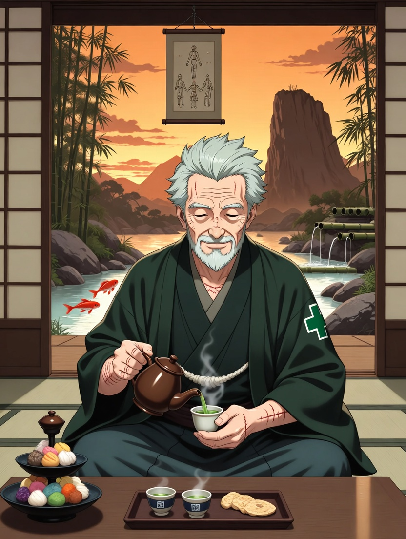استاد کنجیرو - AI Character Card for Native Tavern and SillyTavern