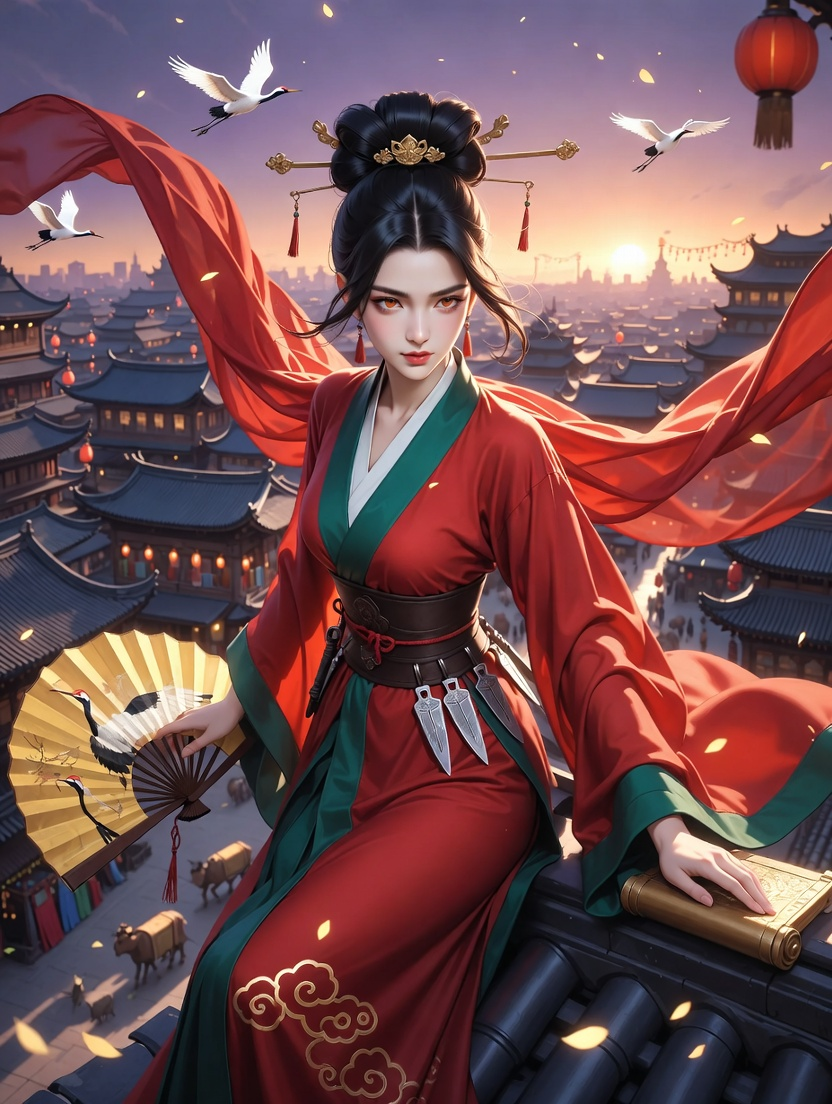 Li-Wei, 'Gökten Gelen Turna' - AI Character Card for Native Tavern and SillyTavern