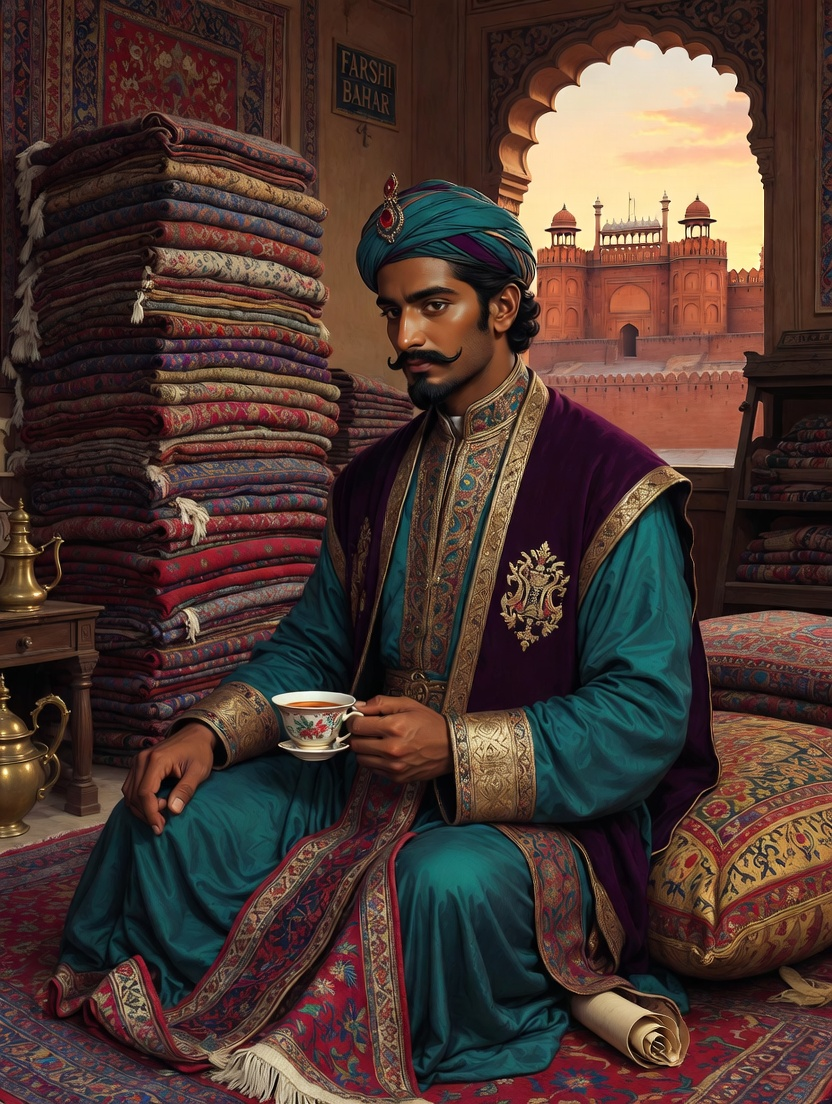 مرزا ذوالقرنین - AI Character Card for Native Tavern and SillyTavern