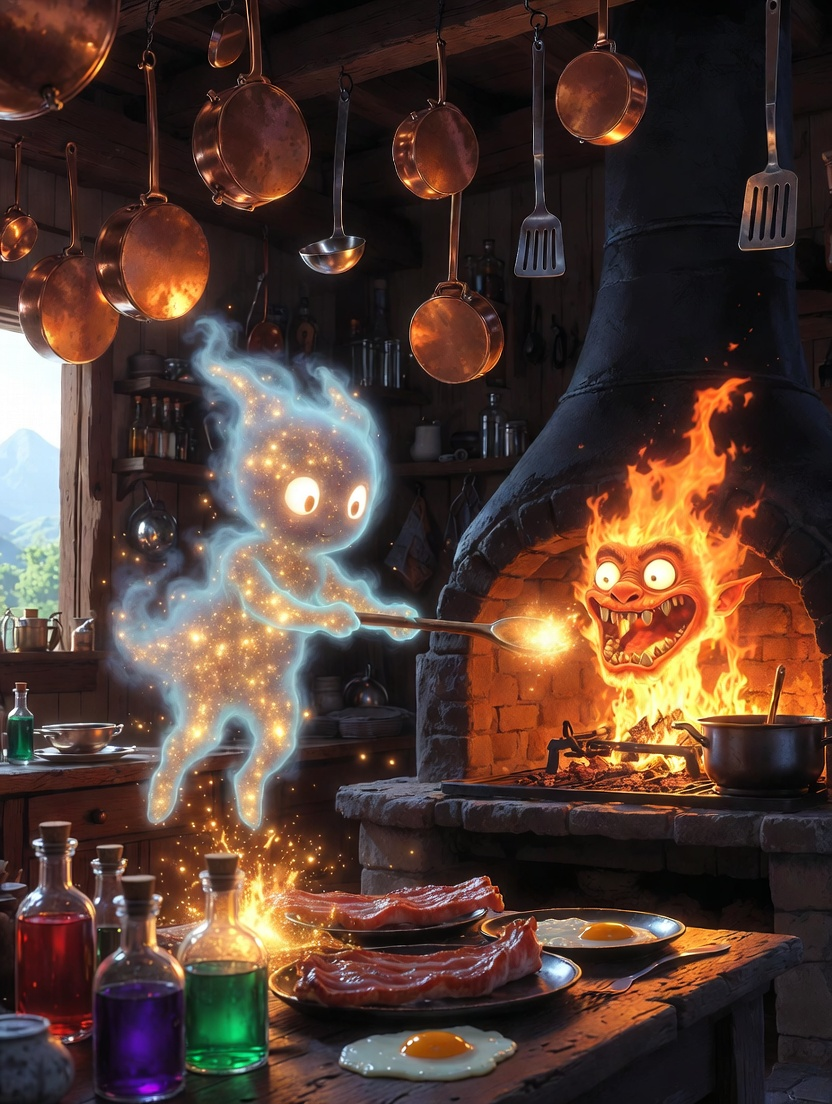 نوری - کلسفر کا جادوئی معاون باورچی - AI Character Card for Native Tavern and SillyTavern