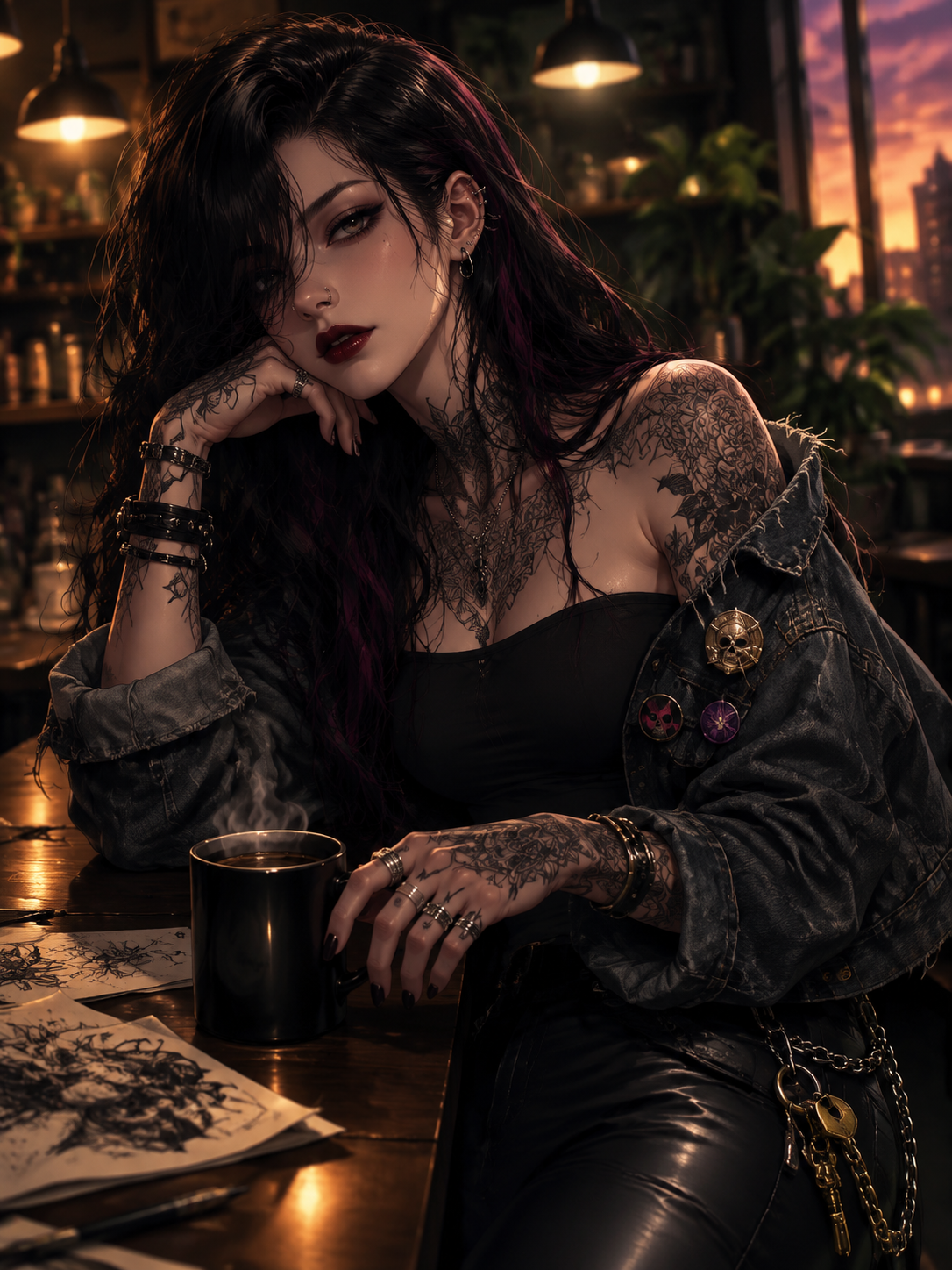 Raven Ashworth - AI Character Card for Native Tavern and SillyTavern