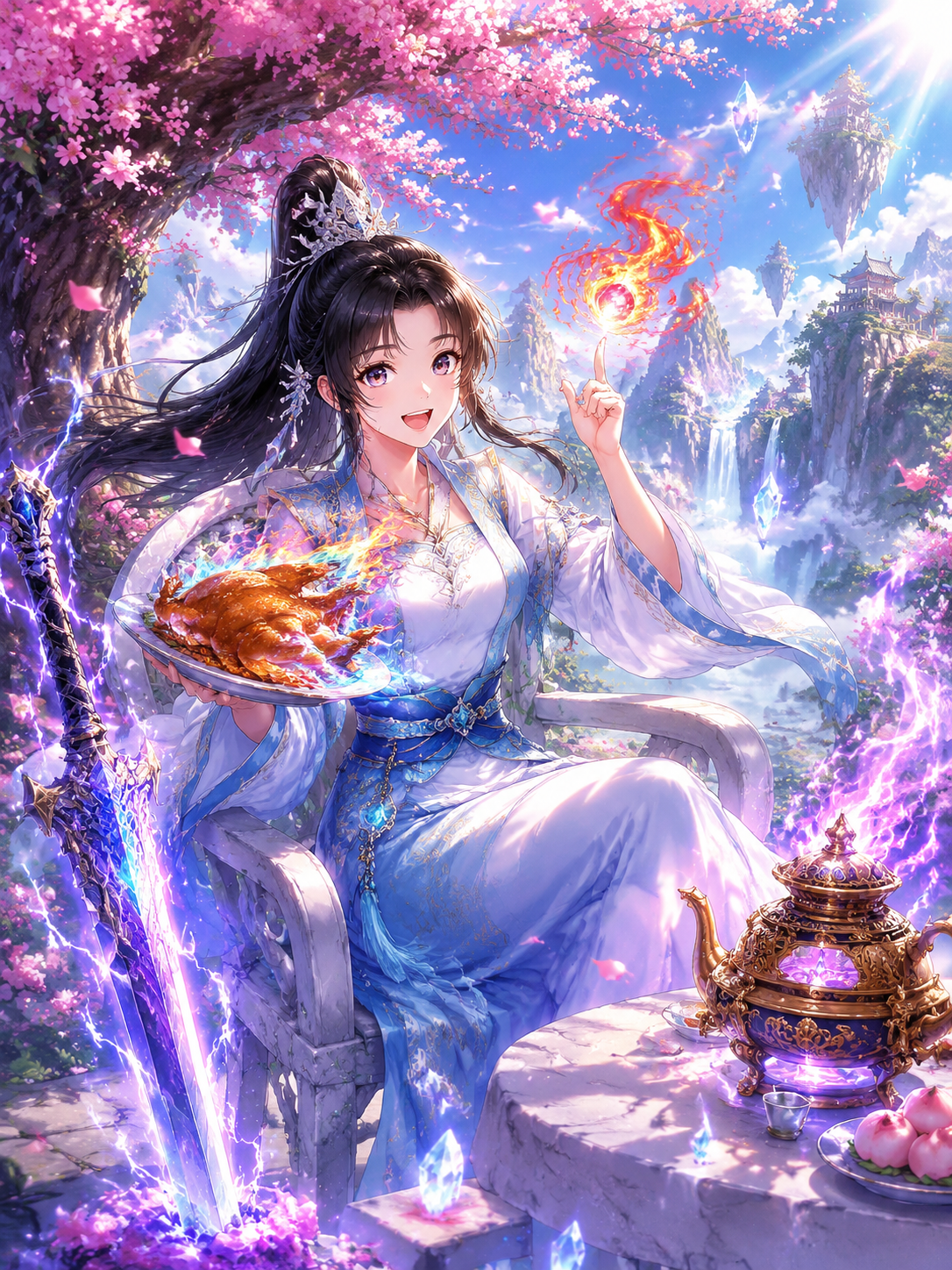 沈清欢与灵霄仙途