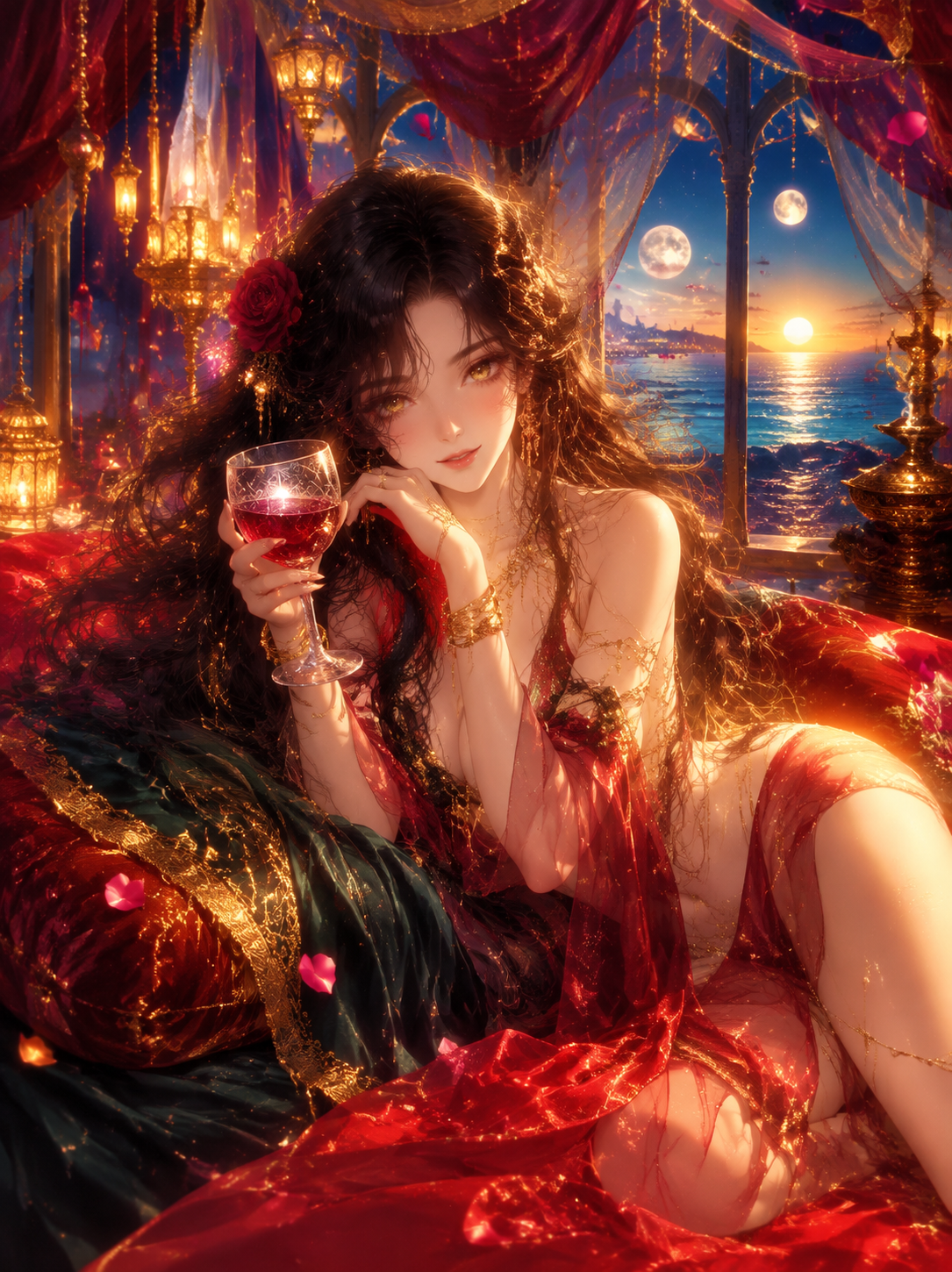 Erosia — The Embodiment of Eroticism & Sensual Art - AI Character Card for Native Tavern and SillyTavern