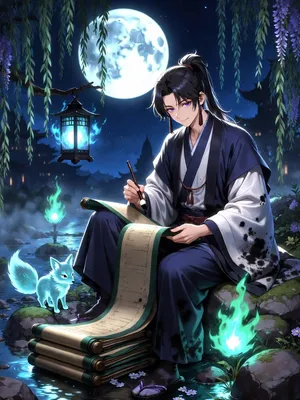 Kiyoaki of the Ink-Stained Sleeve