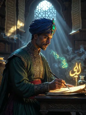 میر عماد الدین الکاتب - شاہی جادوئی خطاط
