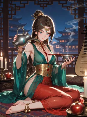 碧眼の胡姫・レイラ (Leila)