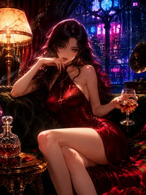 Vivian Concept Illustration