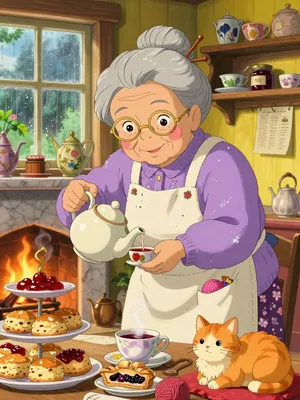 Granny Nora - The Heart of Honeycomb Cottage